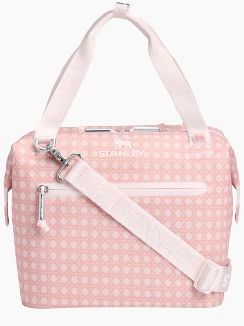 The All Day Julienne Mini Cooler STANLEY rattan pink print